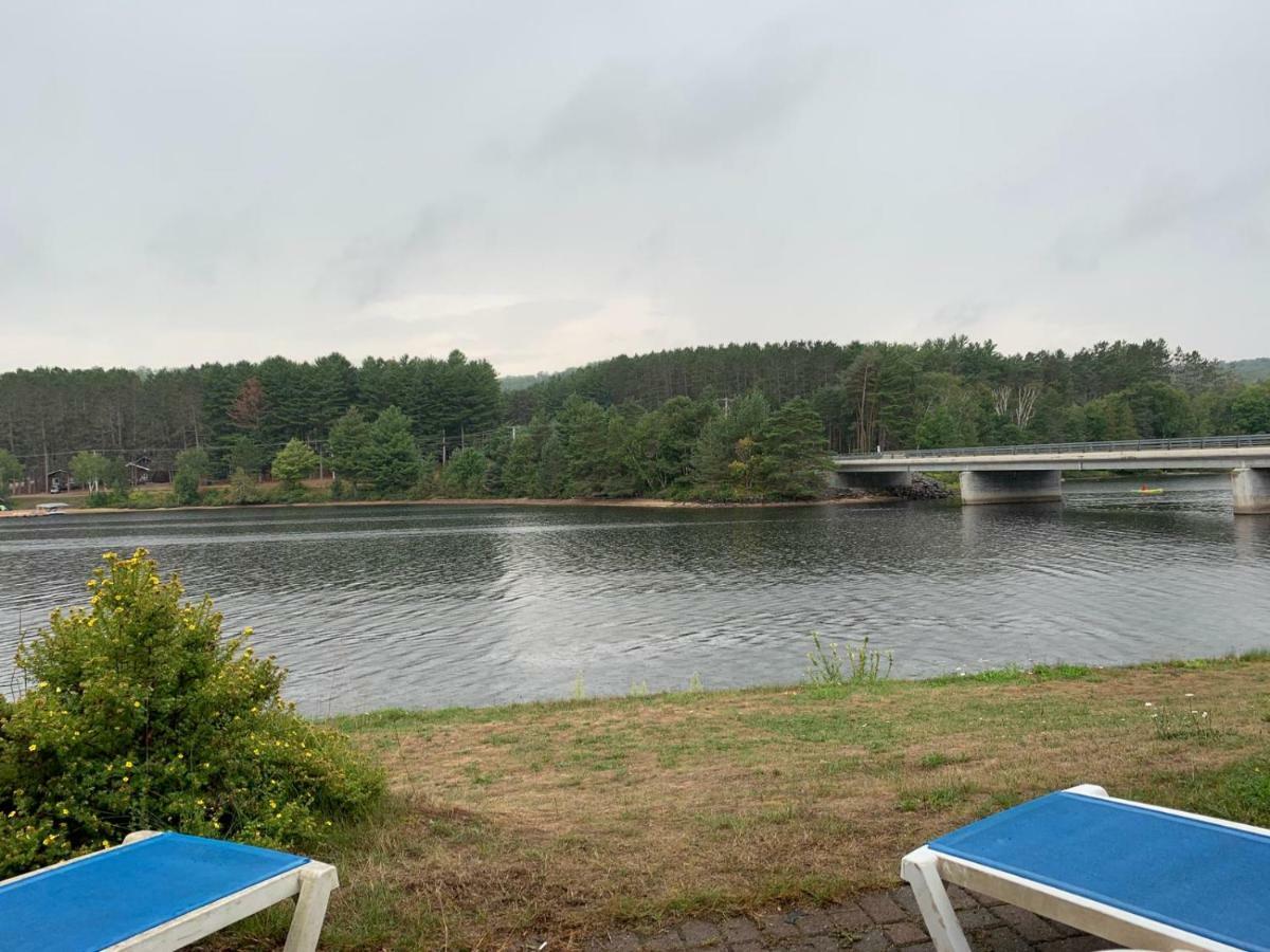 Algonquin Lakeside Inn Dwight Buitenkant foto